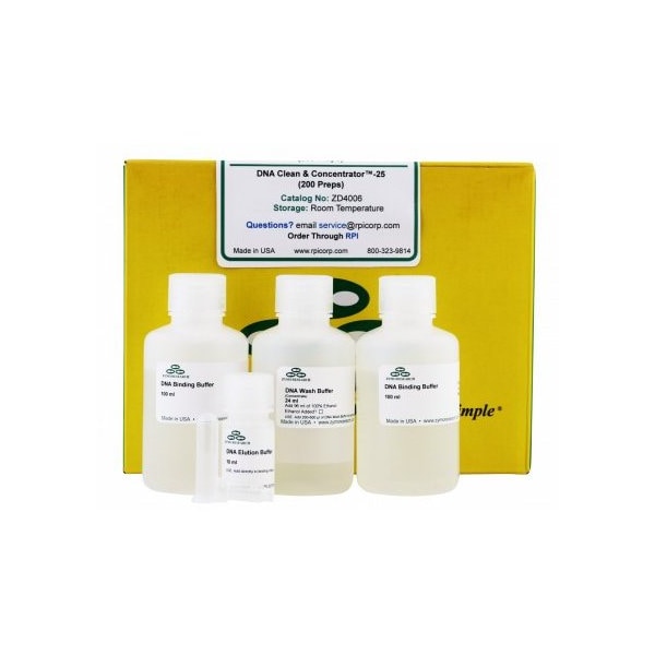 DNA Clean & Concentrator-25, Uncapped, 200 Preps